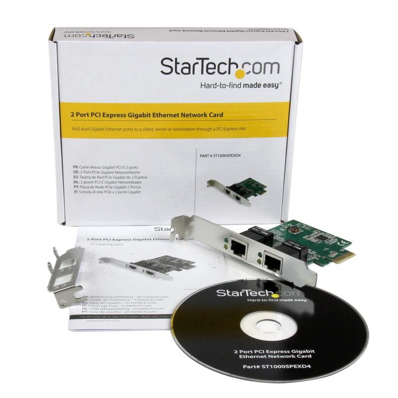 STARTECH.COM StarTech. Carte Adaptateur Serveur Double Ports *ST1000SPEXD4 · Réseau · Informat Systems Strasbourg (image 5)