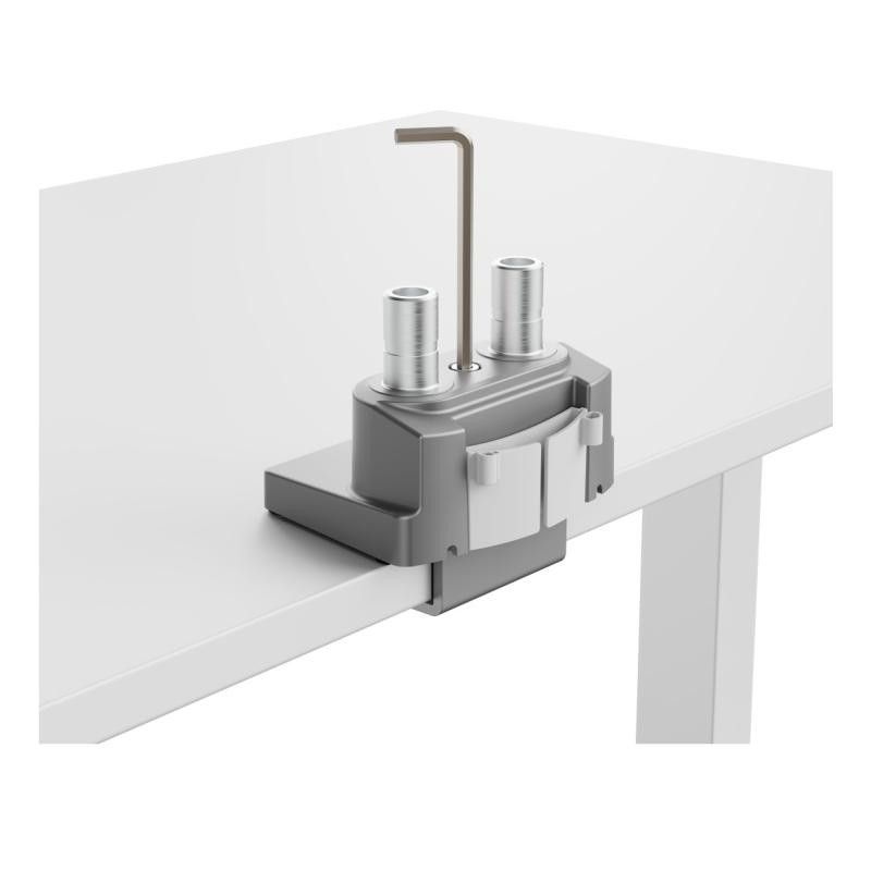 Urban Factory Bras pr Moniteur FLEXEE DUAL A RESSORT *FAM02UF-WH · Accessoires écrans · Informat Systems Strasbourg (image 4)