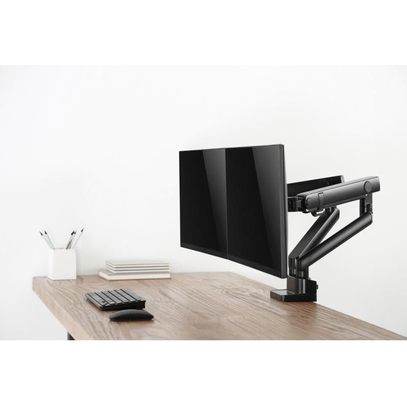 Urban Factory Bras pr Moniteur FLEXEE DUAL A RESSORT *FAM02UF-WH · Accessoires écrans · Informat Systems Strasbourg (image 5)