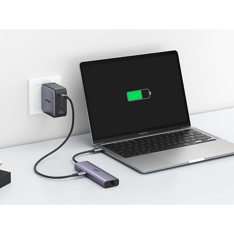 UGREEN Adaptateur Multiport 7-en-1 4K HDMI vers USB C *60515 · Dock Station · Informat Systems Strasbourg (image 5)