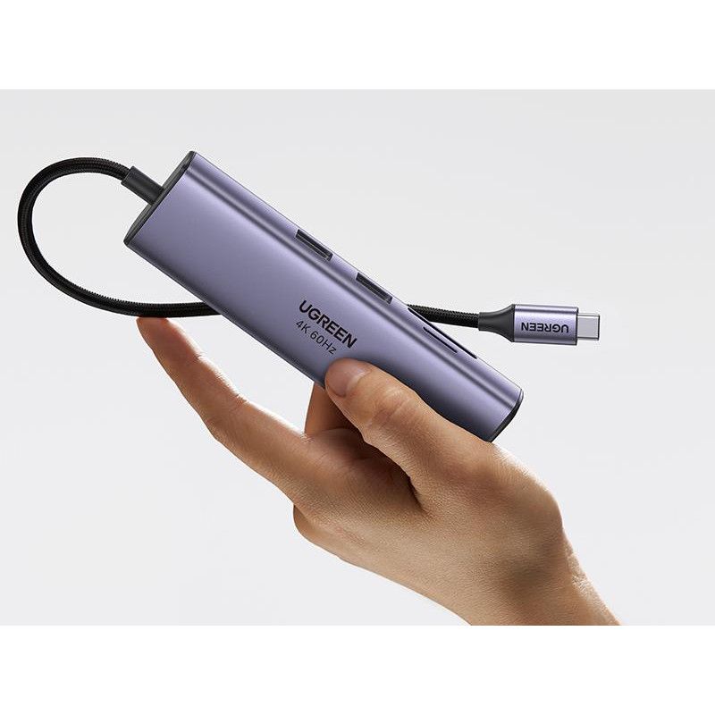 UGREEN Adaptateur Multiport 7-en-1 4K HDMI vers USB C *60515 · Dock Station · Informat Systems Strasbourg (image 9)