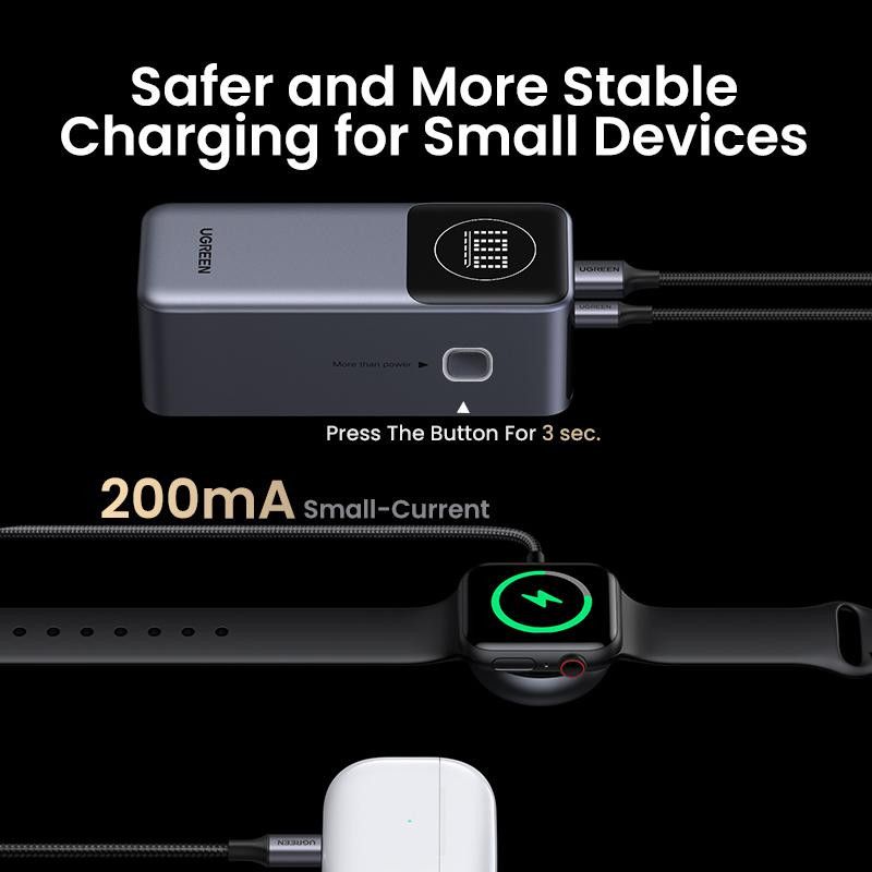 UGREEN Batterie d'Urgence Tour 12000mAh 100W *35526B · Batteries externes · Informat Systems Strasbourg (image 7)