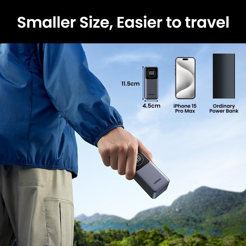 UGREEN Batterie d'Urgence Tour 12000mAh 100W *35526B · Batteries externes · Informat Systems Strasbourg (image 9)