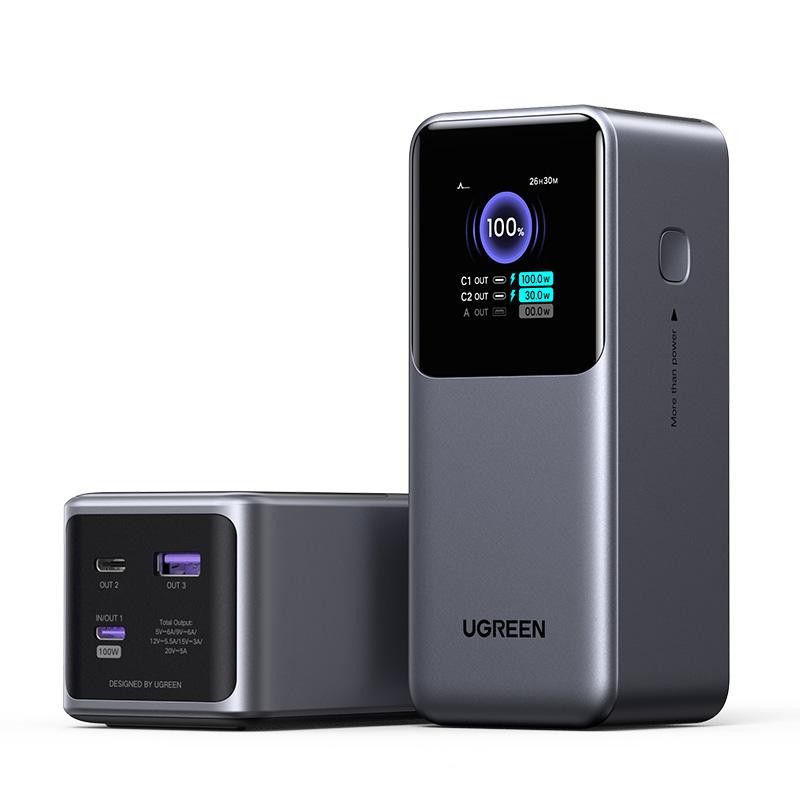 UGREEN Batterie d'Urgence Tour 20000mAh 130W *35524B · Batteries externes · Informat Systems Strasbourg (image 2)