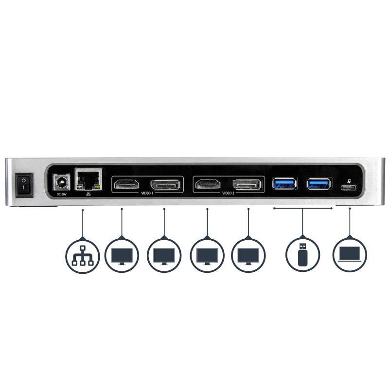 STARTECH.COM Station d'accueil StarTech.com *DK30A2DH · Dock Station · Informat Systems Strasbourg (image 4)