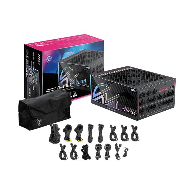 MSI MPG Ai1300TS PCIE5 · Alimentations · Informat Systems Strasbourg (image 5)