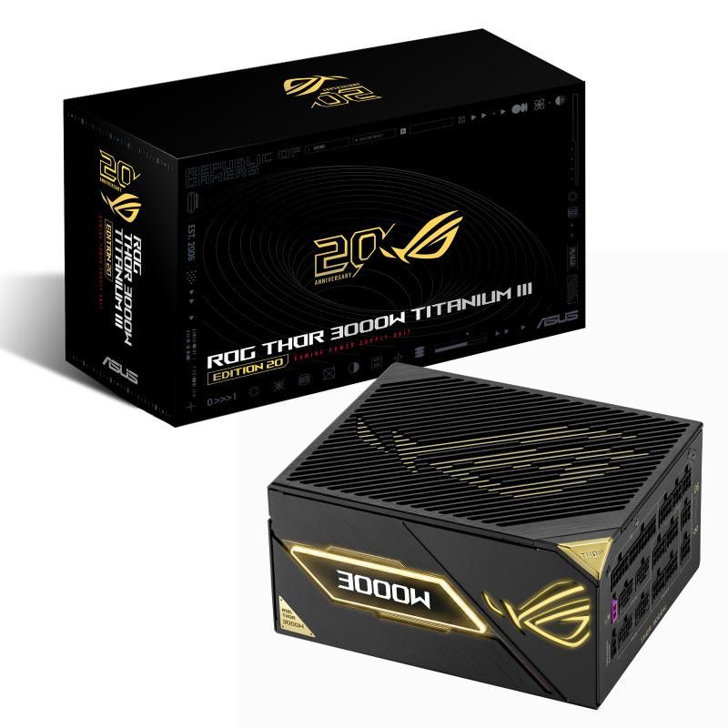 ASUS ROG-THOR-3000T3-GAMING-20TH · Alimentations · Informat Systems Strasbourg (image 29)