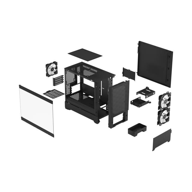 Fractal Design Pop Mini Air RGB Black TG Clear Tint · Boîtiers · Informat Systems Strasbourg (image 12)