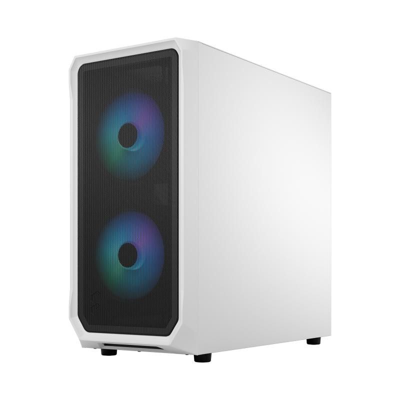 Fractal Design Focus 2 RGB White TG Clear Tint · Boîtiers · Informat Systems Strasbourg (image 4)
