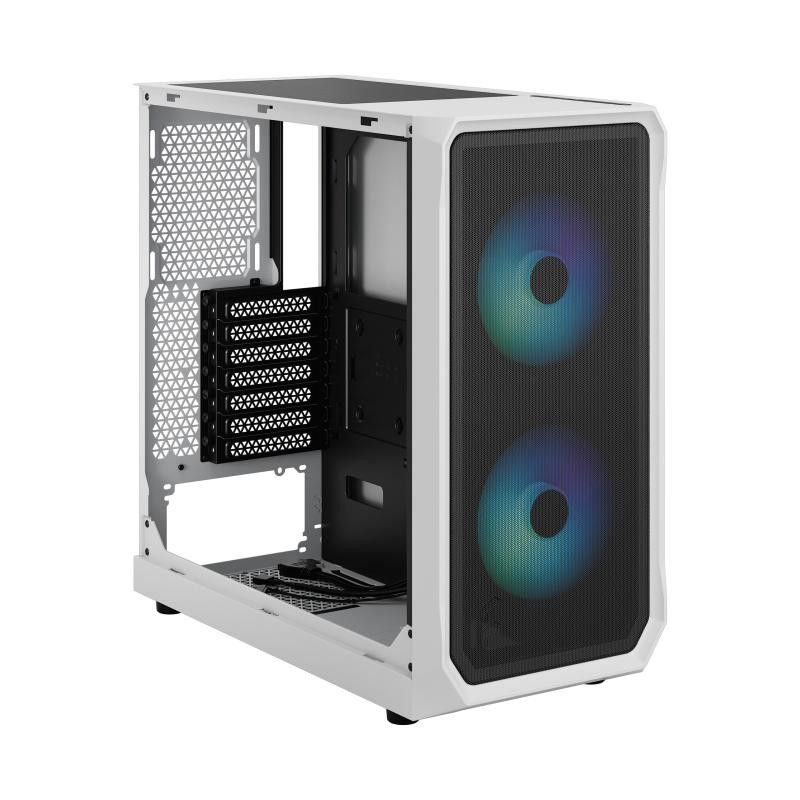 Fractal Design Focus 2 RGB White TG Clear Tint · Boîtiers · Informat Systems Strasbourg (image 8)