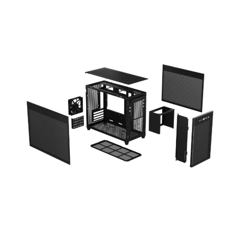 ASUS PRIME AP201 noir MESH · Boîtiers · Informat Systems Strasbourg (image 2)