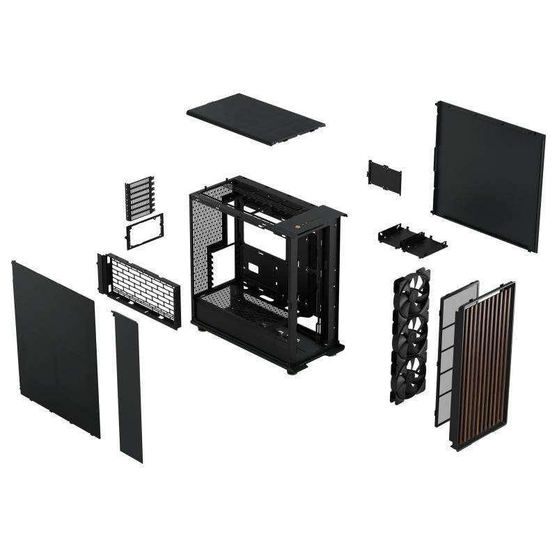 FRACTAL DESIGN FRACTAL North XL Charcoal Black · Boîtiers · Informat Systems Strasbourg (image 20)