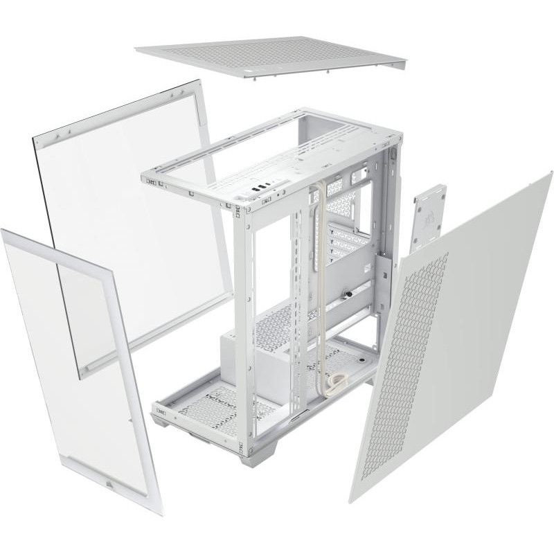 CORSAIR 3500X Mid-Tower PC Case, White · Boîtiers · Informat Systems Strasbourg (image 6)