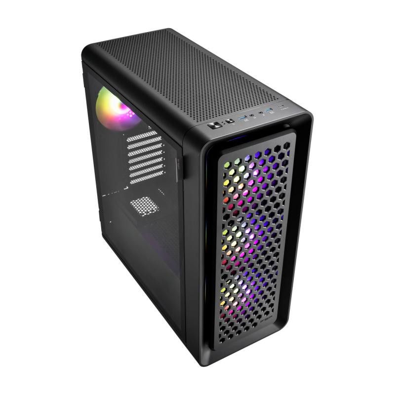 FSP (FORTRON) Boitier CUT593A Noir E-ATX · Boîtiers · Informat Systems Strasbourg