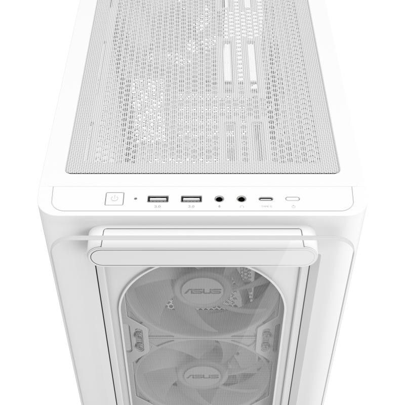 ASUS A23 PLUS TG ARGB WHITE · Boîtiers · Informat Systems Strasbourg (image 12)