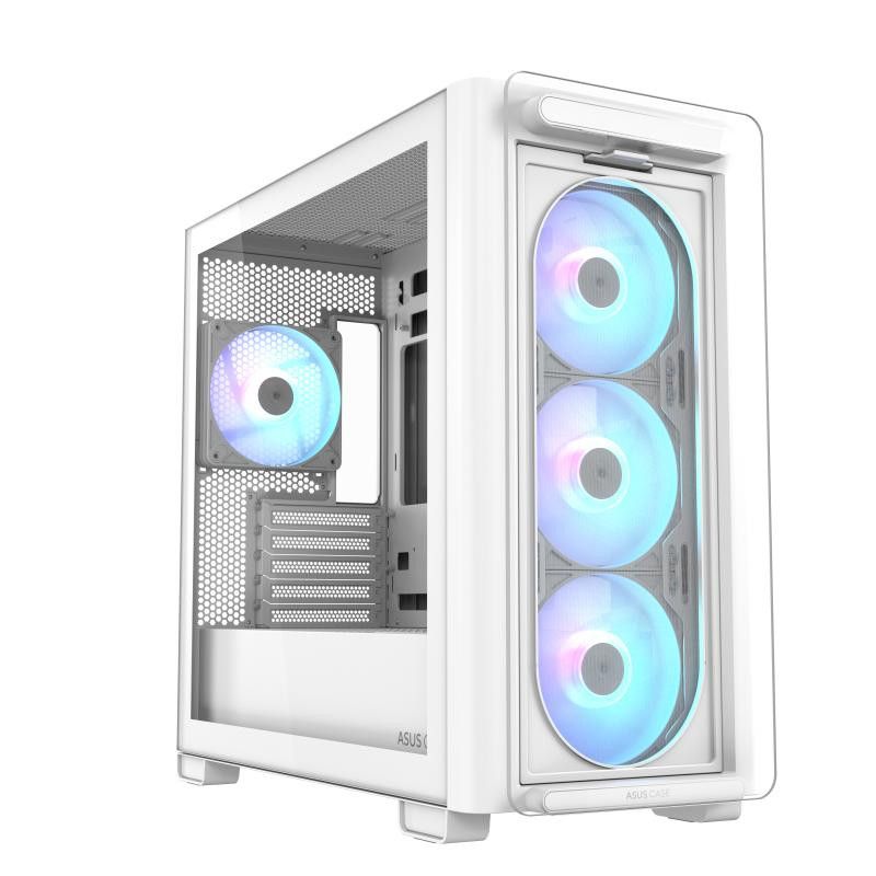 ASUS A23 PLUS TG ARGB WHITE · Boîtiers · Informat Systems Strasbourg (image 5)