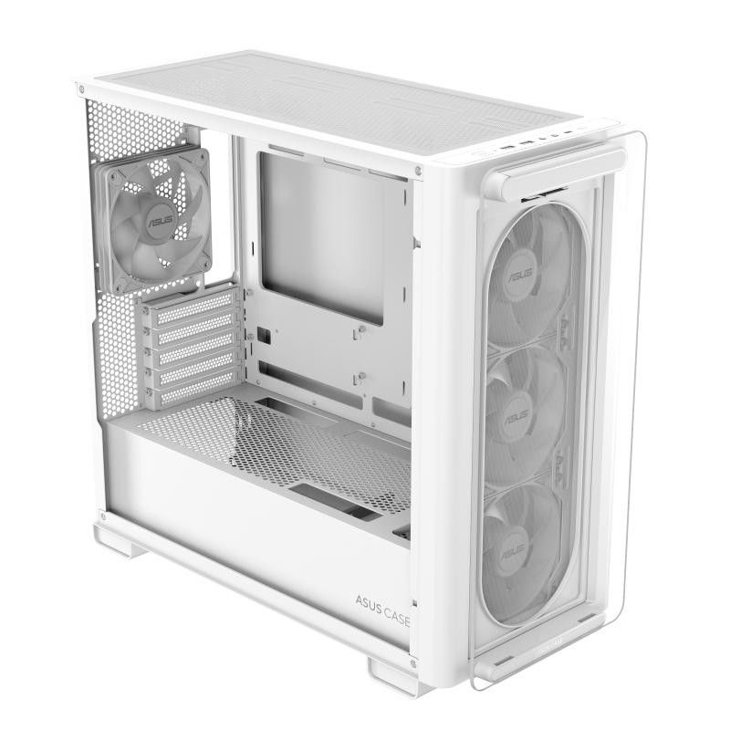 ASUS A23 PLUS TG ARGB WHITE · Boîtiers · Informat Systems Strasbourg (image 7)
