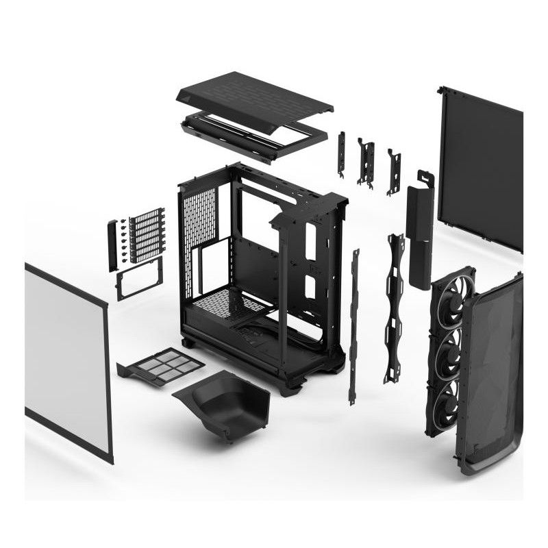 FRACTAL DESIGN FRACTAL Meshify 3 Black RGB TG Light Tin · Boîtiers · Informat Systems Strasbourg (image 14)