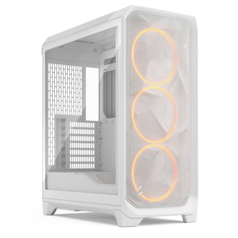 FRACTAL DESIGN FRACTAL Meshify 3 White RGB TG Clear Tint · Boîtiers · Informat Systems Strasbourg