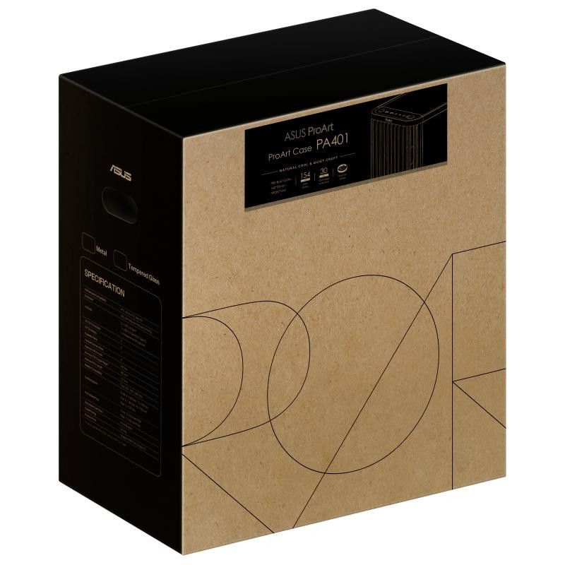 ASUS PROART PA401 WOOD TG PWM BLACK · Boîtiers · Informat Systems Strasbourg (image 19)