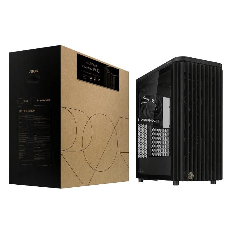 ASUS PROART PA401 WOOD TG PWM BLACK · Boîtiers · Informat Systems Strasbourg (image 20)