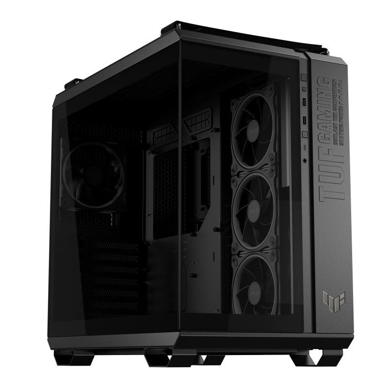 ASUS TUF GAMING GT502 HORIZON TG ARGB BLACK · Boîtiers · Informat Systems Strasbourg (image 2)