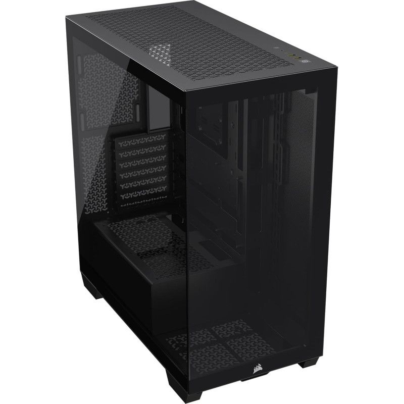 CORSAIR 3500X LX-R RGB Tempered Glass Mid-Tower PC Case, Black · Boîtiers · Informat Systems Strasbourg