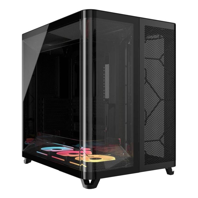 CORSAIR AIR 5400 LX-R RGB LINK Mid-Tower PC Case , Black · Boîtiers · Informat Systems Strasbourg