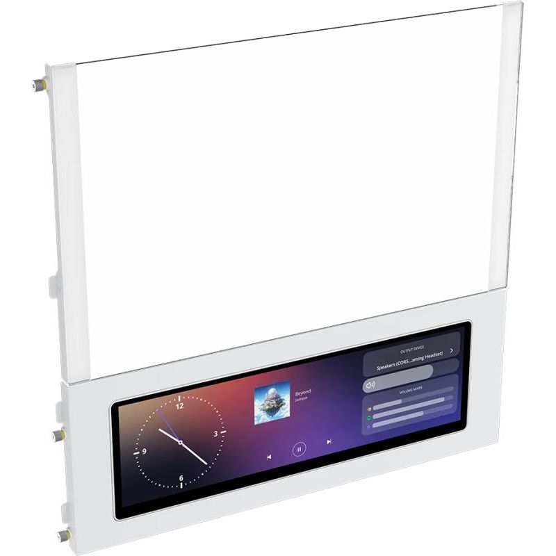 CORSAIR FRAME 4000D LCD RS ARGB, White · Boîtiers · Informat Systems Strasbourg (image 2)