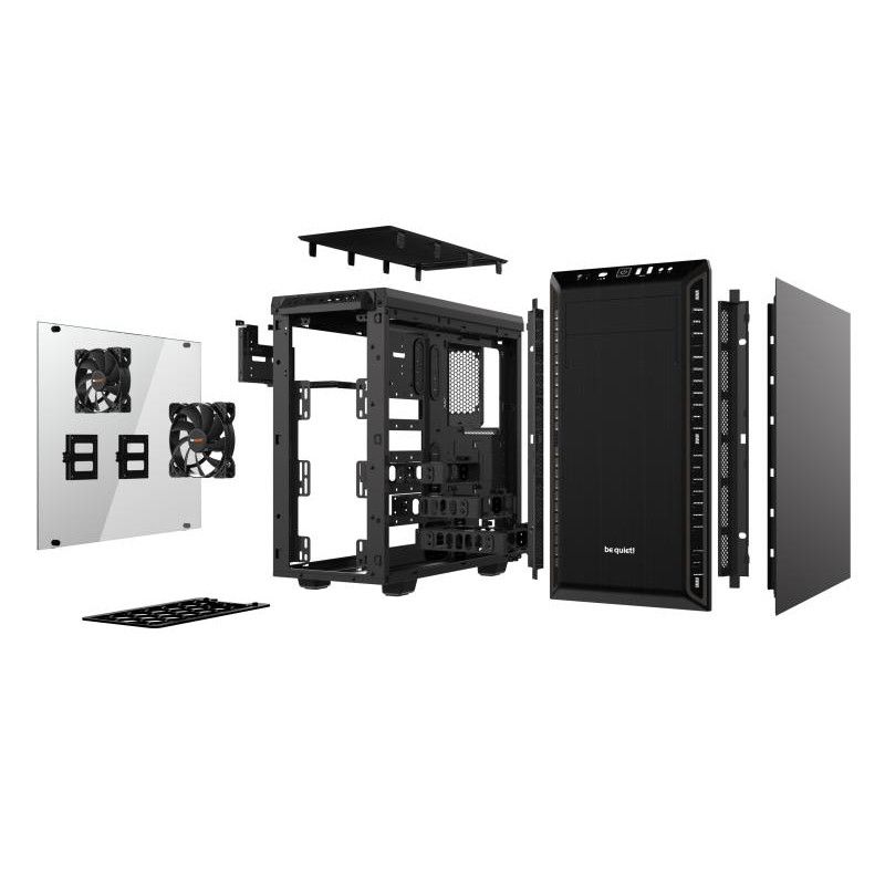 BE QUIET! PURE BASE 600 Window Black · Boîtiers · Informat Systems Strasbourg (image 3)