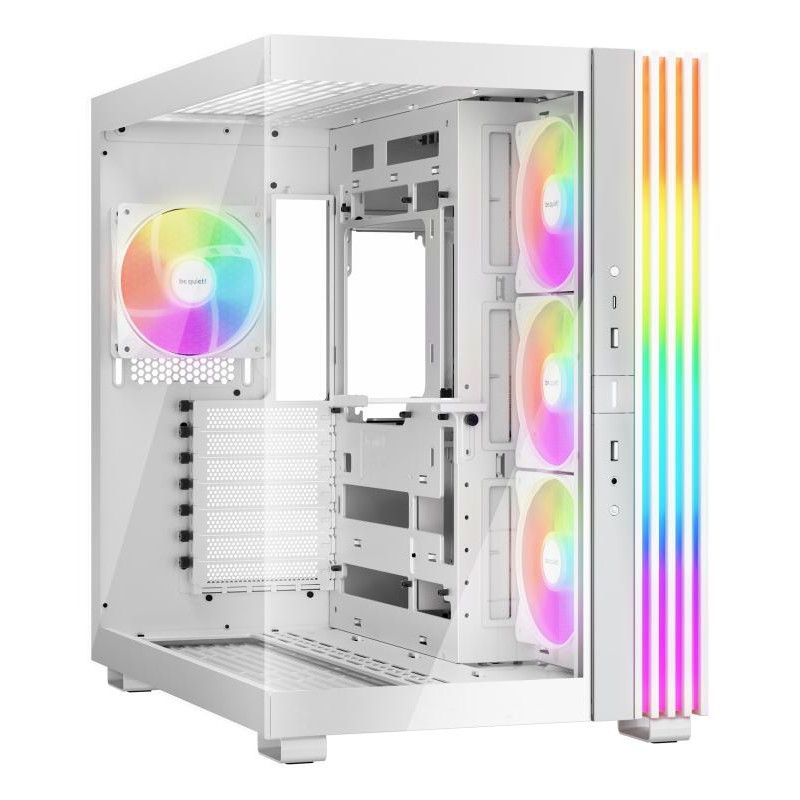 BE QUIET! Light Base 600 LX White · Boîtiers · Informat Systems Strasbourg