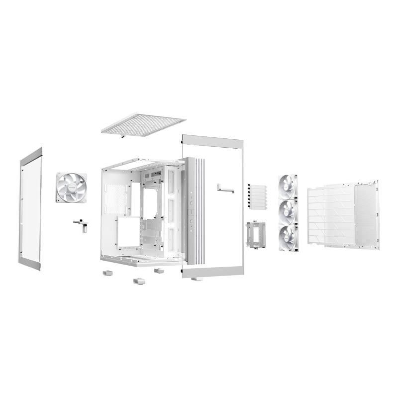 BE QUIET! Light Base 600 LX White · Boîtiers · Informat Systems Strasbourg (image 3)