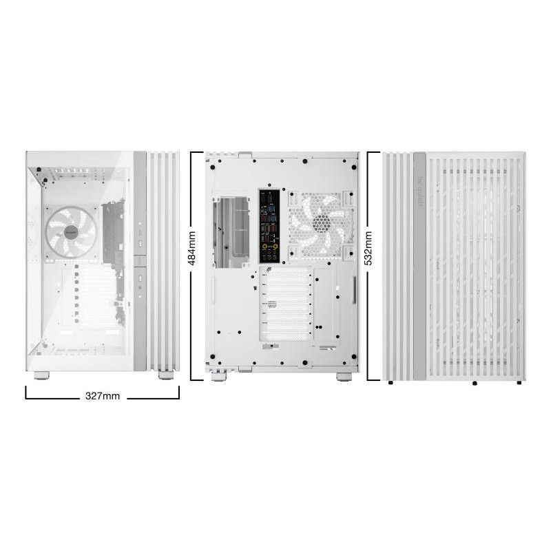 BE QUIET! LIGHT BASE 900 FX White · Boîtiers · Informat Systems Strasbourg (image 2)