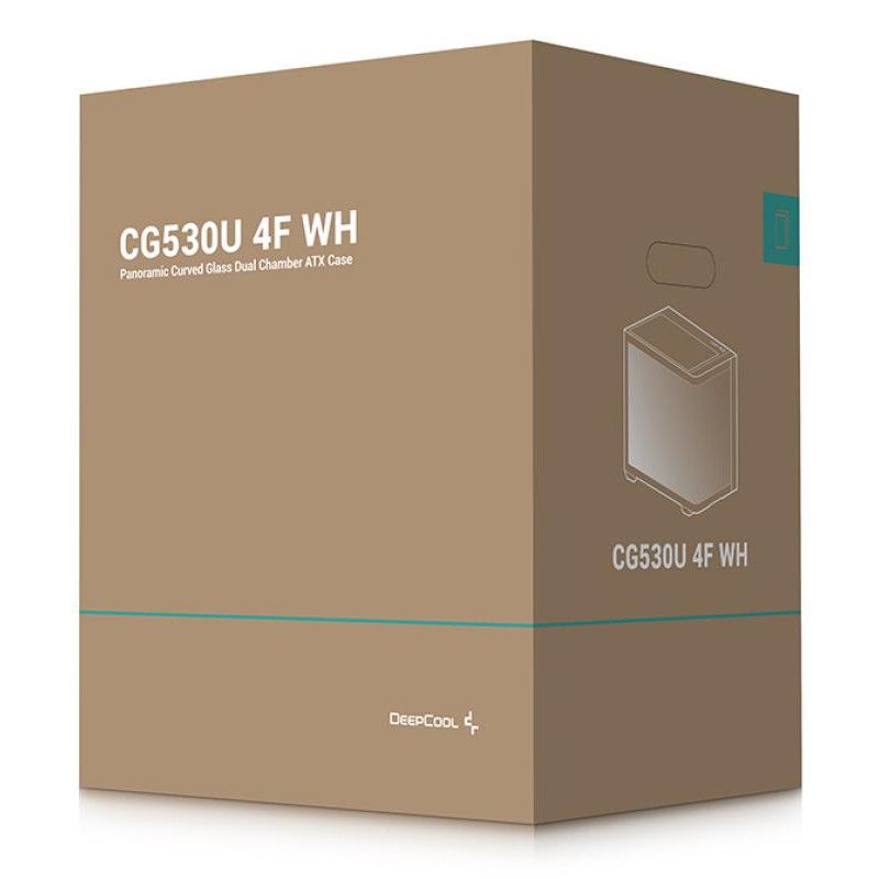 DEEPCOOL CG530U 4F WHITE CURVE · Boîtiers · Informat Systems Strasbourg (image 9)