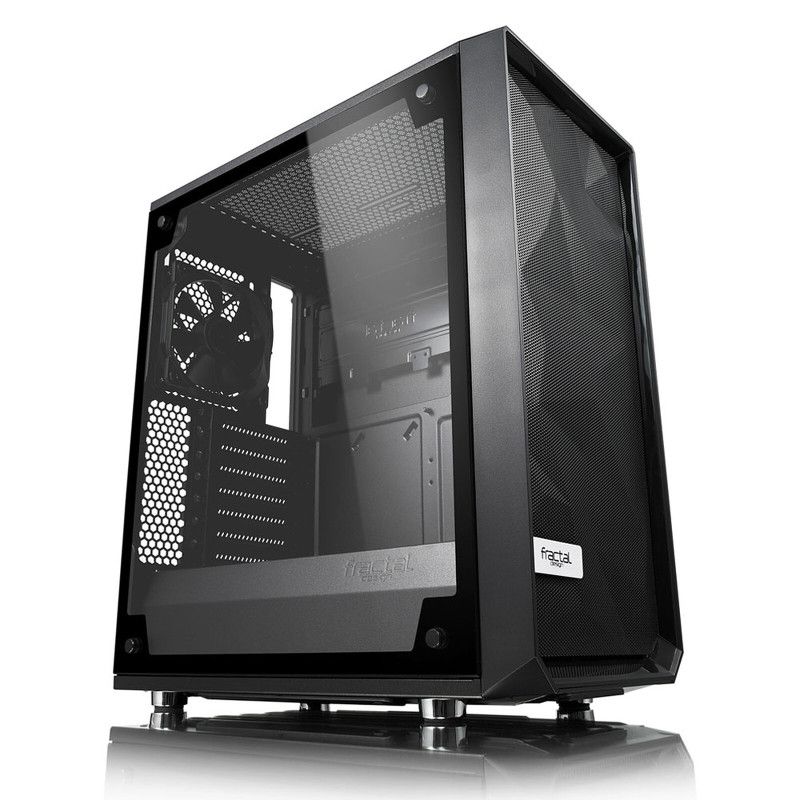 FRACTAL DESIGN FRACTAL Meshify C Blackout TG Dark Tint reconditionne · Reconditionné · Informat Systems Strasbourg