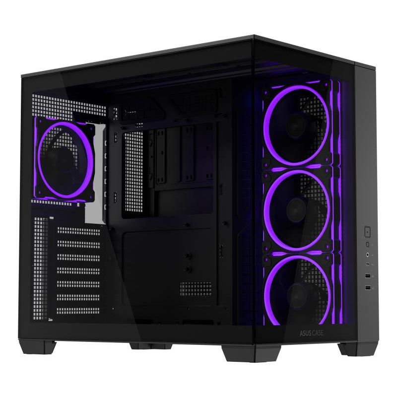 ASUS A32 PLUS TG ARGB BLACK · Boîtiers · Informat Systems Strasbourg (image 2)