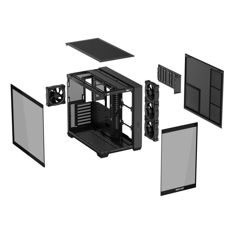 ASUS A32 PLUS TG ARGB BLACK · Boîtiers · Informat Systems Strasbourg (image 15)