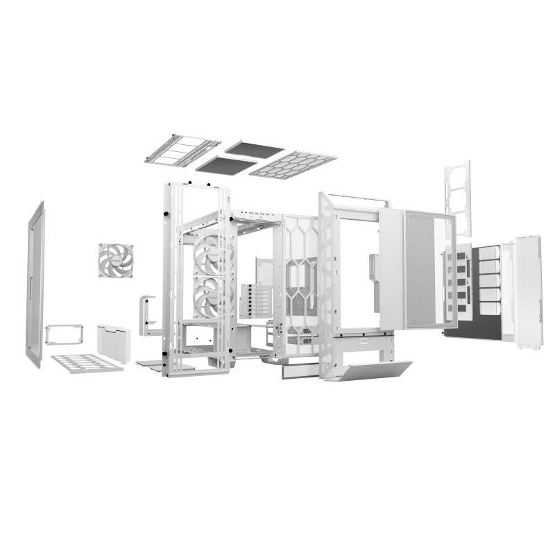 BE QUIET! Dark Base Pro 901 White · Boîtiers · Informat Systems Strasbourg (image 4)