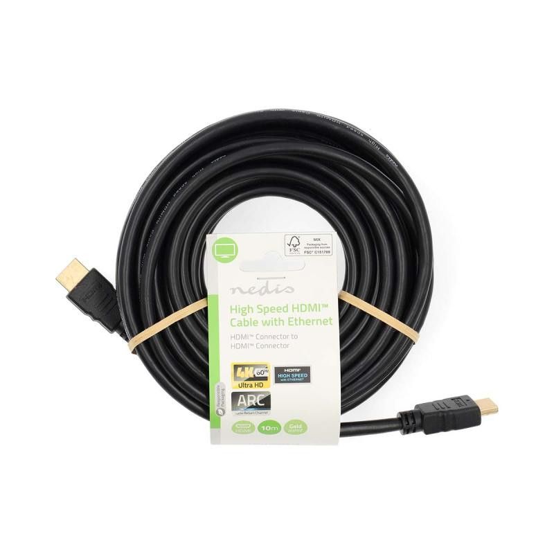 NEDIS CABLE HDMI HIGH SPEED 10m · Connectiques · Informat Systems Strasbourg (image 3)