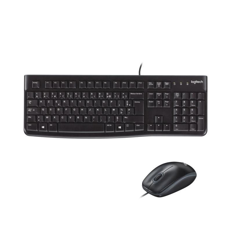Logitech KIT MK120 fil Noir Retail · Claviers PC · Informat Systems Strasbourg (image 8)