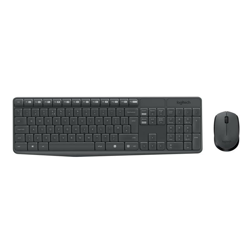 Logitech KIT MK235 Noir Sans Fil · Claviers PC · Informat Systems Strasbourg (image 3)