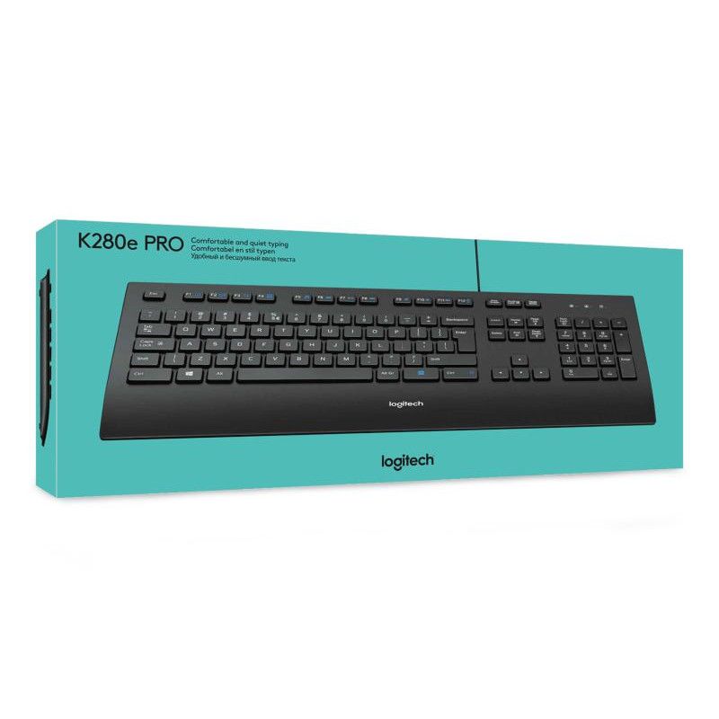 LOGITECH KIT K280E Noir · Claviers PC · Informat Systems Strasbourg (image 9)