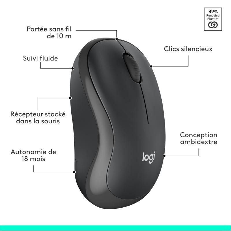 Logitech KIT MK295 Silent · Claviers PC · Informat Systems Strasbourg (image 13)