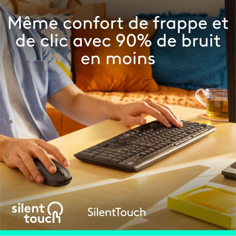 Logitech KIT MK295 Silent · Claviers PC · Informat Systems Strasbourg (image 7)
