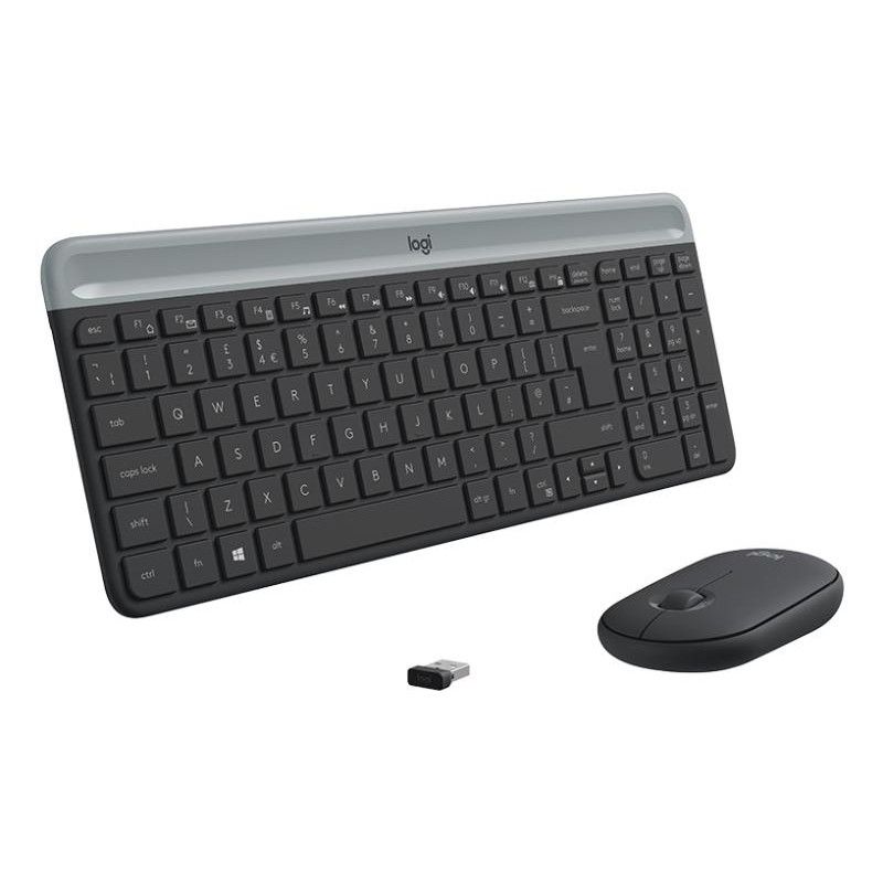 Logitech KIT MK470 Slim Noir · Claviers PC · Informat Systems Strasbourg (image 5)