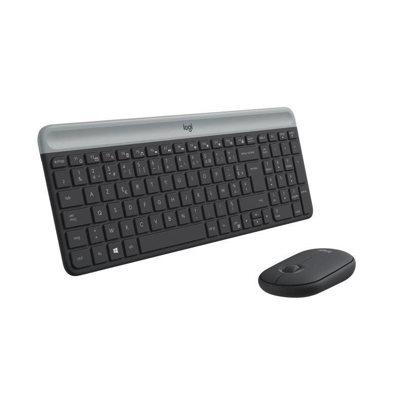 Logitech KIT MK470 Slim Noir · Claviers PC · Informat Systems Strasbourg (image 7)