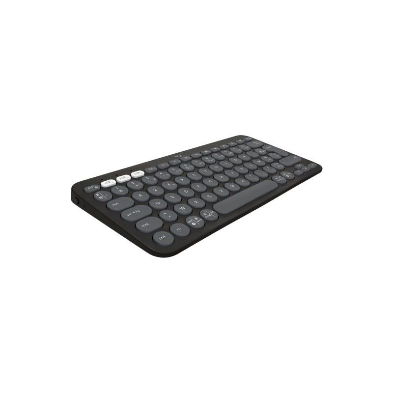 Logitech Pebble Keys 2 K380s Noir · Claviers PC · Informat Systems Strasbourg (image 3)