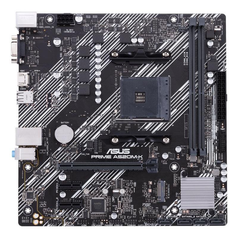 ASUS PRIME A520M-K · Cartes mères · Informat Systems Strasbourg (image 2)