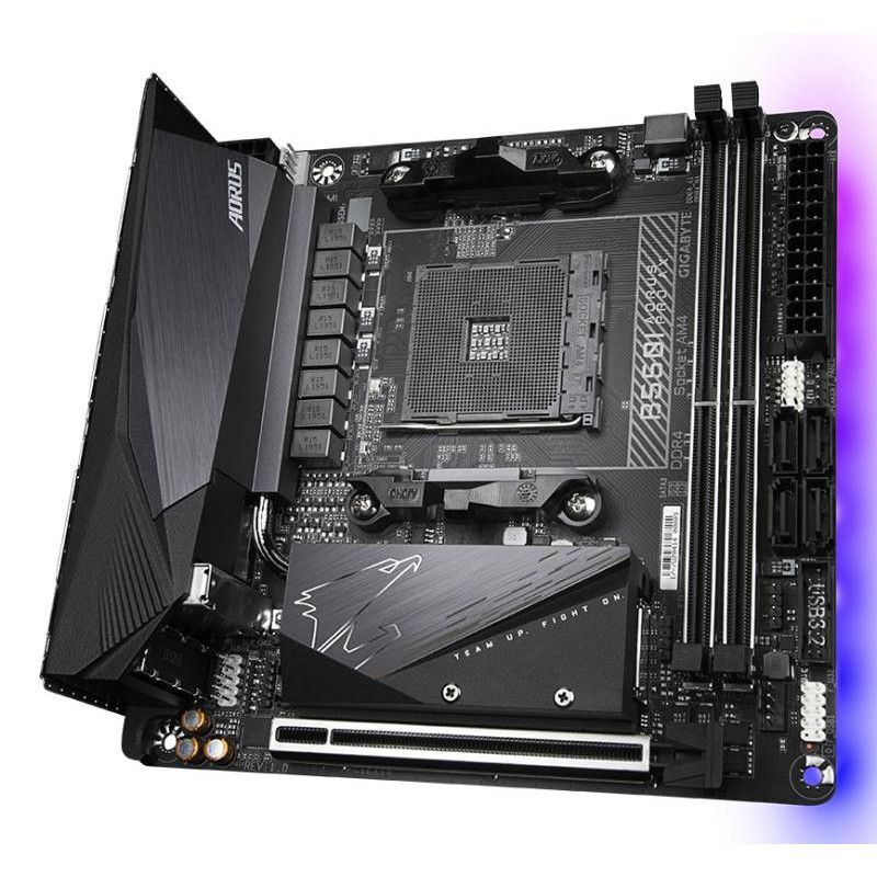 GIGABYTE B550I AORUS PRO AX · Cartes mères · Informat Systems Strasbourg (image 4)