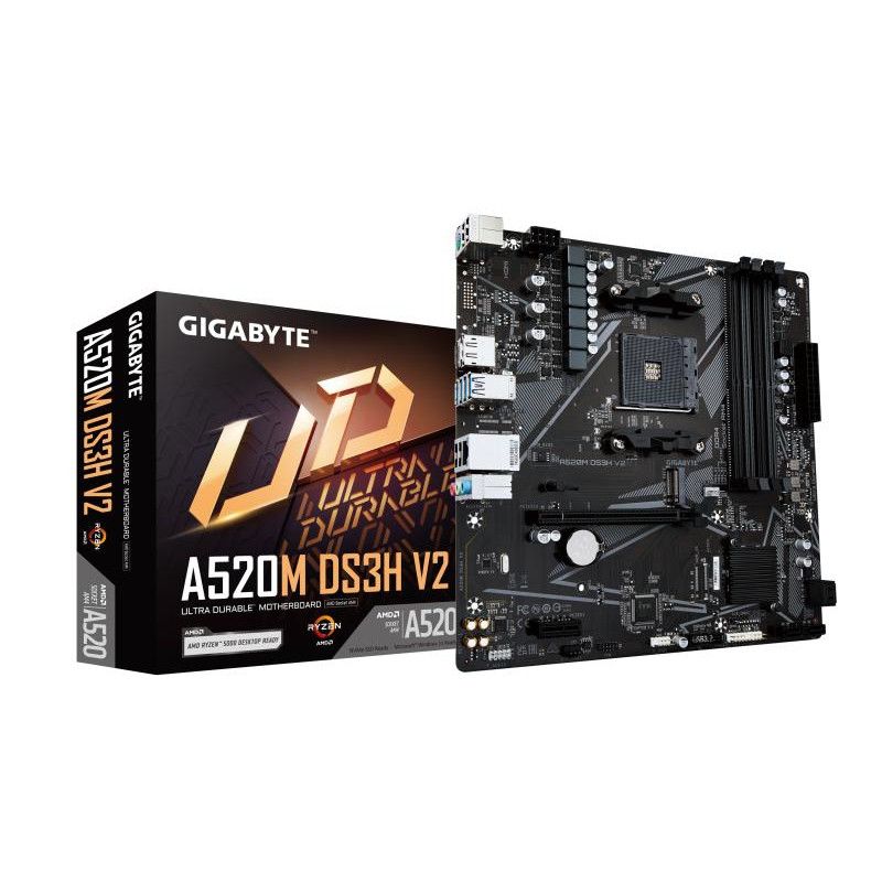 GIGABYTE A520M DS3H V2 DDR4 · Cartes mères · Informat Systems Strasbourg